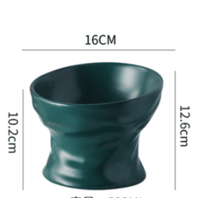 Cat Bowl High Ceramic Protection Cervical Spine Dog Food Basin