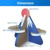 ScratchMe Cat Scratcher Post Board; Mount Fuji Shape Cat Scratching Lounge Bed; Durable Pad Prevents Furniture Damage