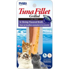 Inaba Cat Grill Fil Tuna-Shrimpbroth 0.5Oz-6Ct