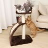 Cat Tree Sisal-Covered Scratching Post and Pad, Cat Activity Center for Kittens RT